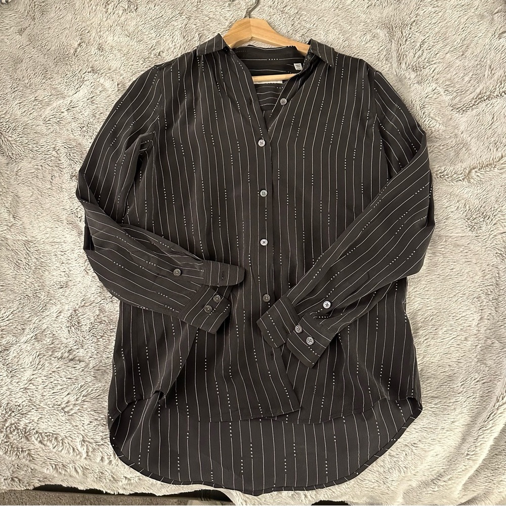 Equipment Silk Button Down Shirt - Size Small!